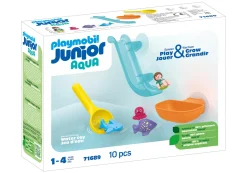 Action & Aventure|PLAYMOBIL Grand toboggan aquatique et animaux marins