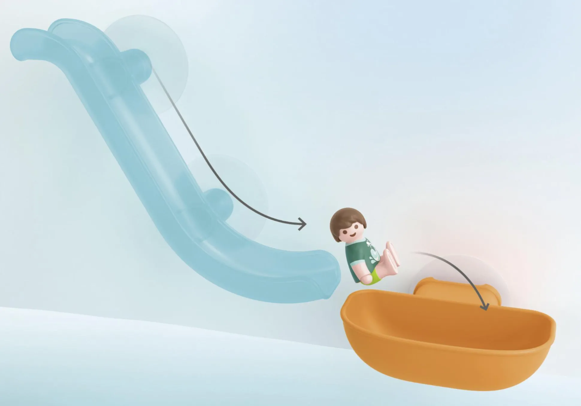 Action & Aventure|PLAYMOBIL Grand toboggan aquatique et animaux marins