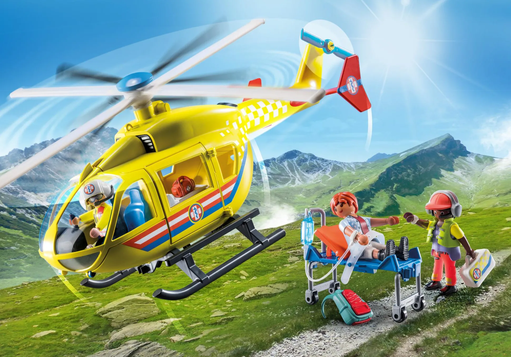 Héros Du Quotidien|My Life|PLAYMOBIL Hélicoptère de secours