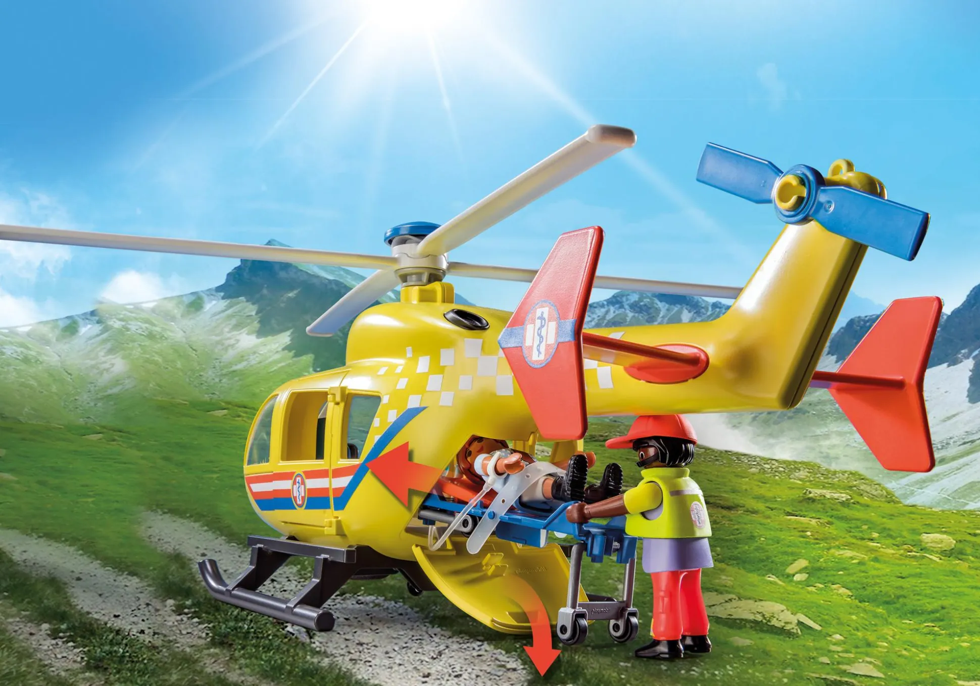 Héros Du Quotidien|My Life|PLAYMOBIL Hélicoptère de secours