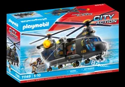 Héros Du Quotidien|Action & Aventure|PLAYMOBIL Hélicoptère de transport des forces spéciales