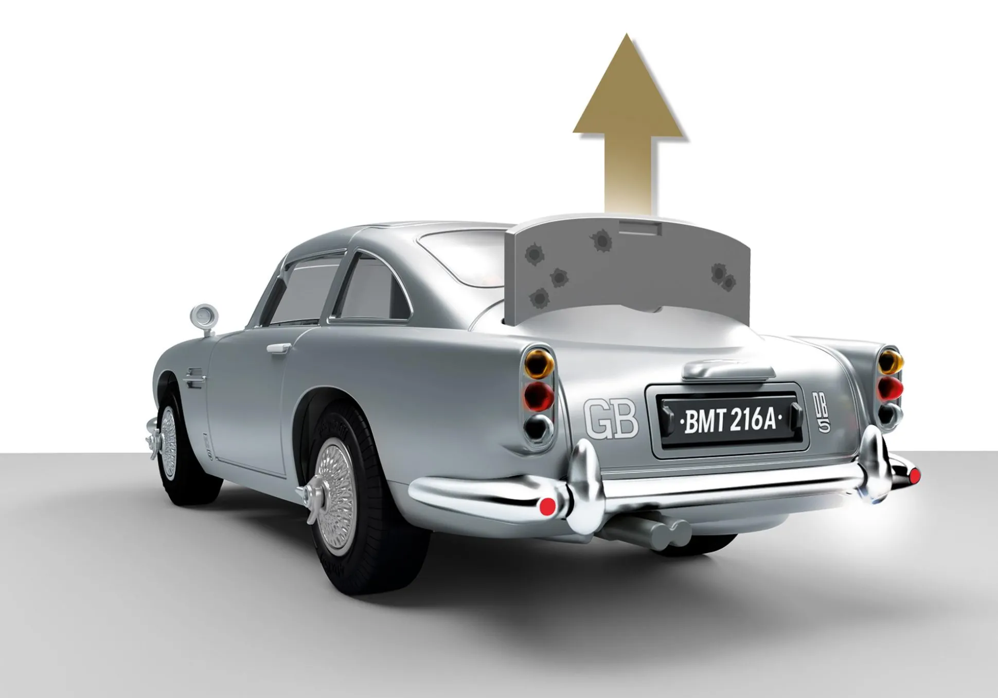 Films Et Séries|Les Voitures|PLAYMOBIL James Bond Aston Martin DB5 – Edition Goldfinger
