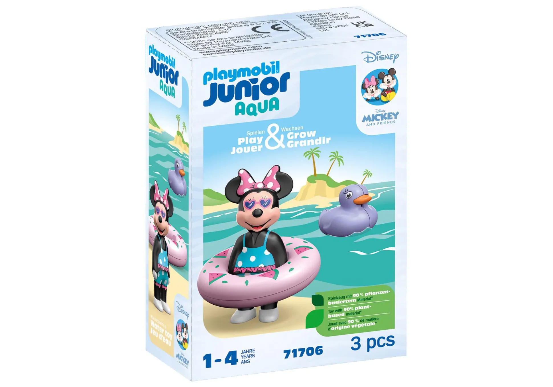 Films Et Séries|PLAYMOBIL Junior & Disney : Minnie avec bouée