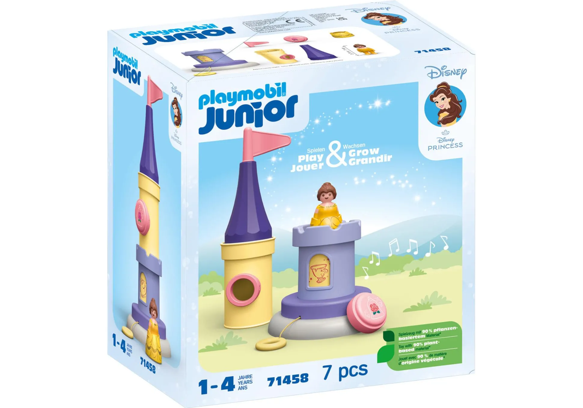 Films Et Séries|PLAYMOBIL Junior & Disney : Tourelle de Belle avec musique