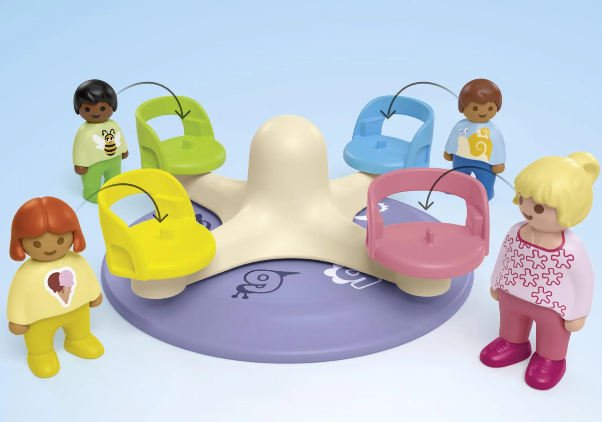 La Vie Quotidienne|PLAYMOBIL Junior : Enfants et tourniquet