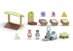 La Vie Quotidienne|PLAYMOBIL Junior : Etal de fruits et légumes bio
