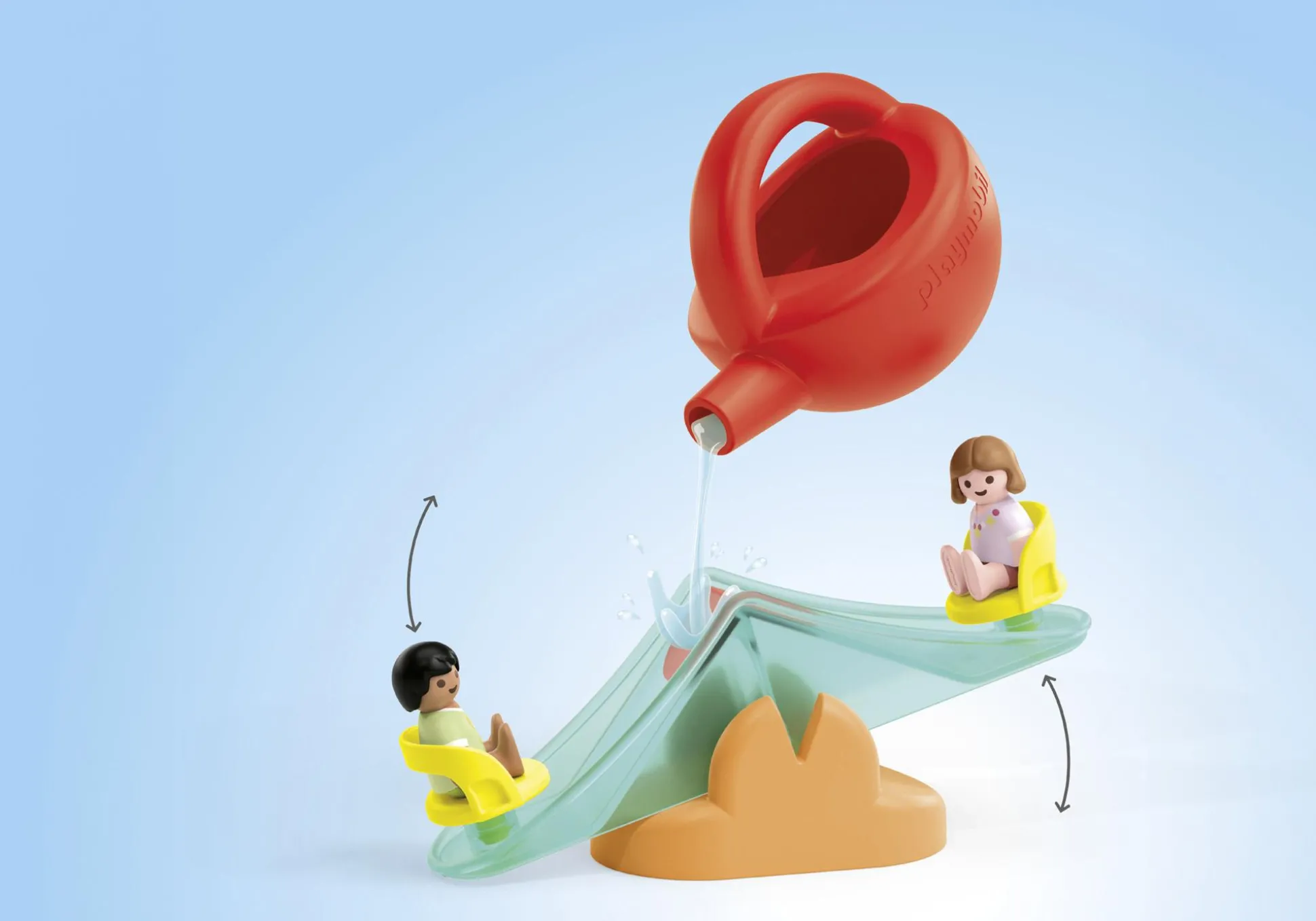 Action & Aventure|PLAYMOBIL JUNIOR AQUA : Parcours aquatique avec jeux d'eau et effets d'app