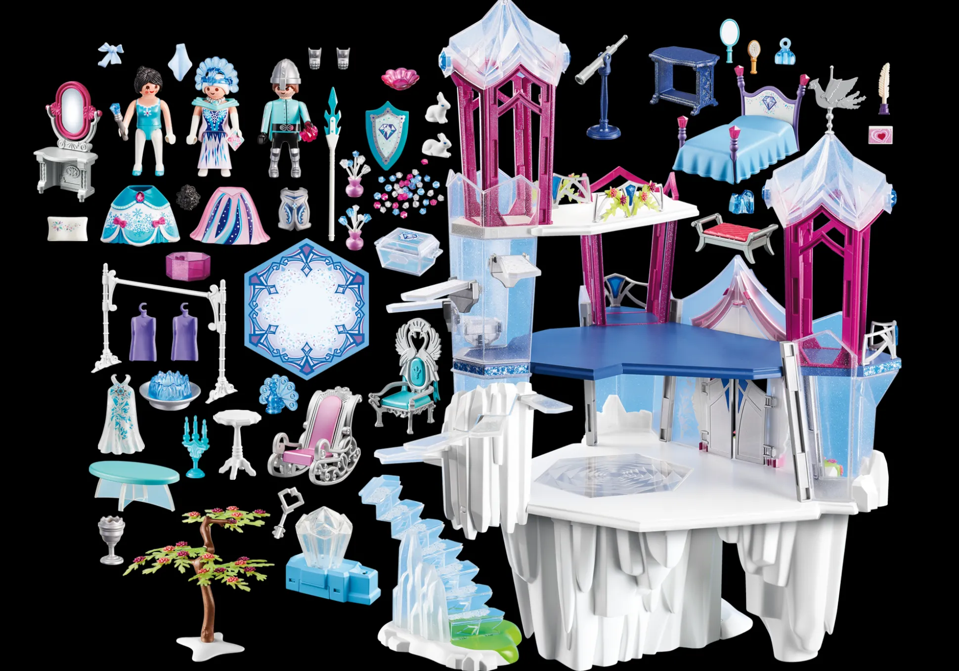 Imaginaire|Les Princesses|PLAYMOBIL Le palais de Cristal