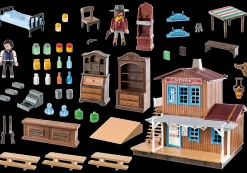 Histoire|Western|PLAYMOBIL Magasin du Far-West avec studio