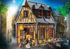 Histoire|PLAYMOBIL Maison à colombage jaune