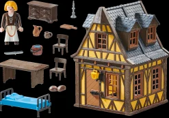 Histoire|PLAYMOBIL Maison à colombage jaune