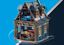 Histoire|PLAYMOBIL Maison bleue à colombages