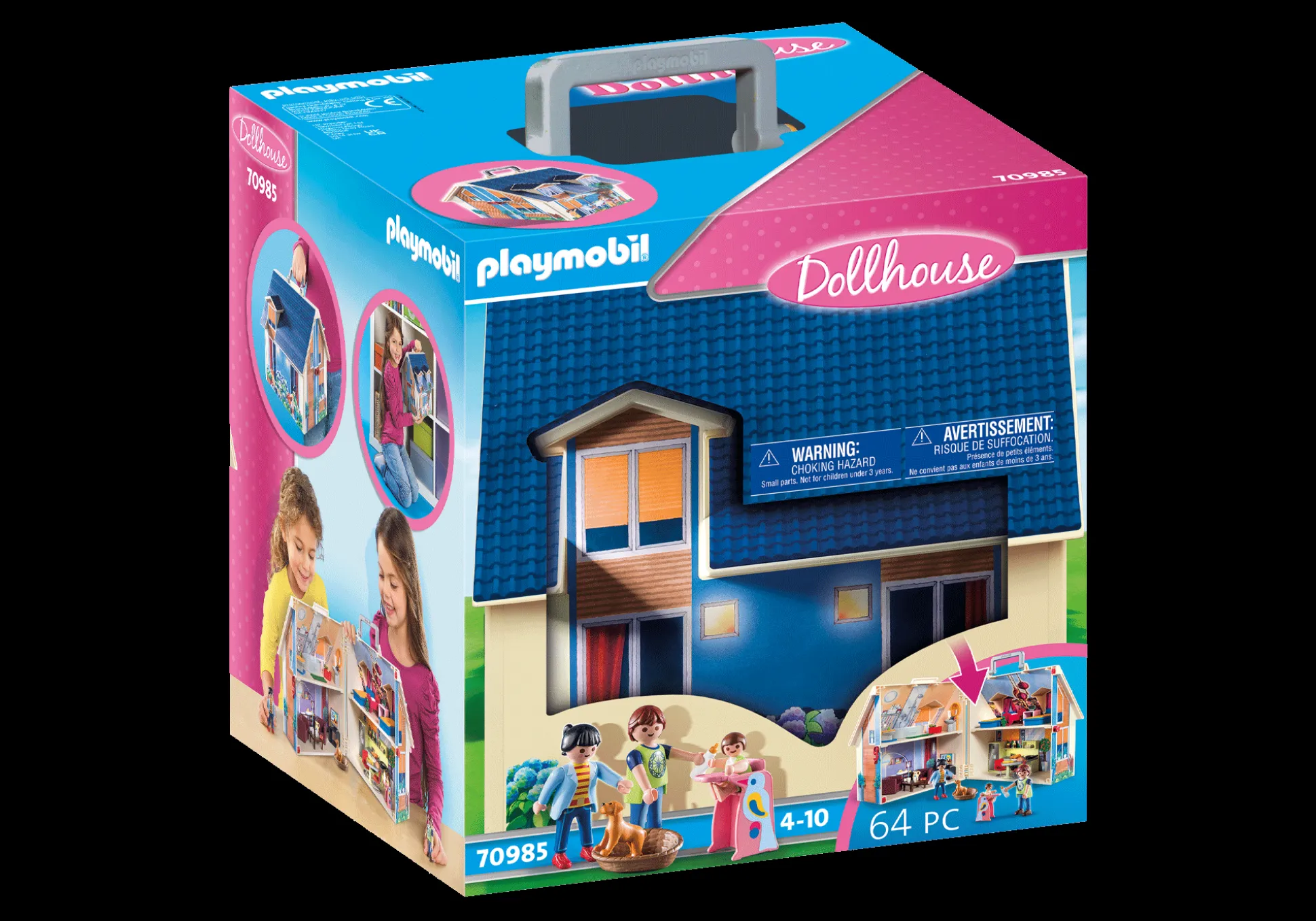La Vie Quotidienne|Dollhouse|PLAYMOBIL Maison transportable