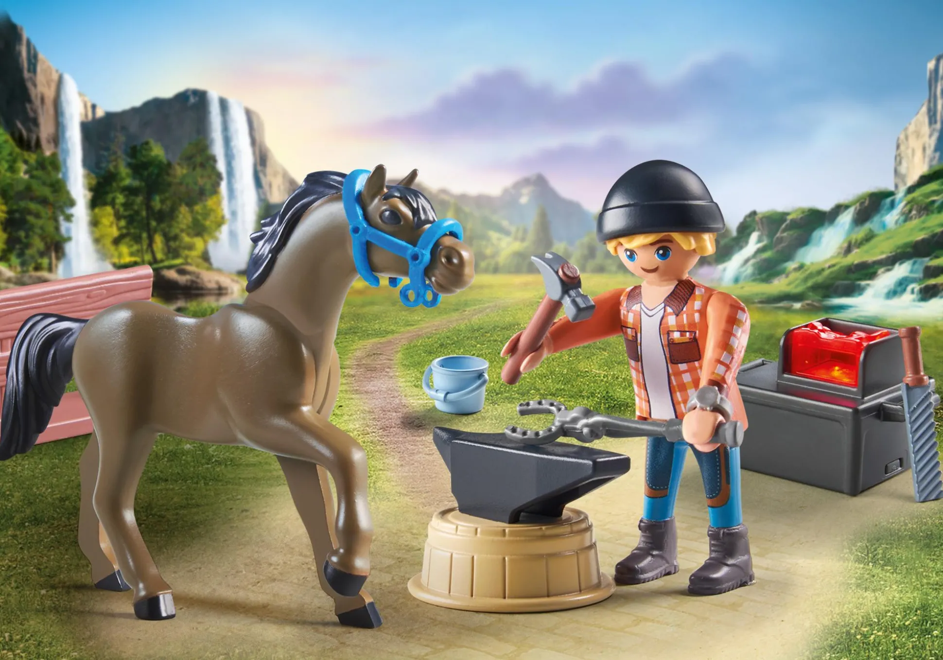 Les Animaux|PLAYMOBIL Maréchal-ferrant