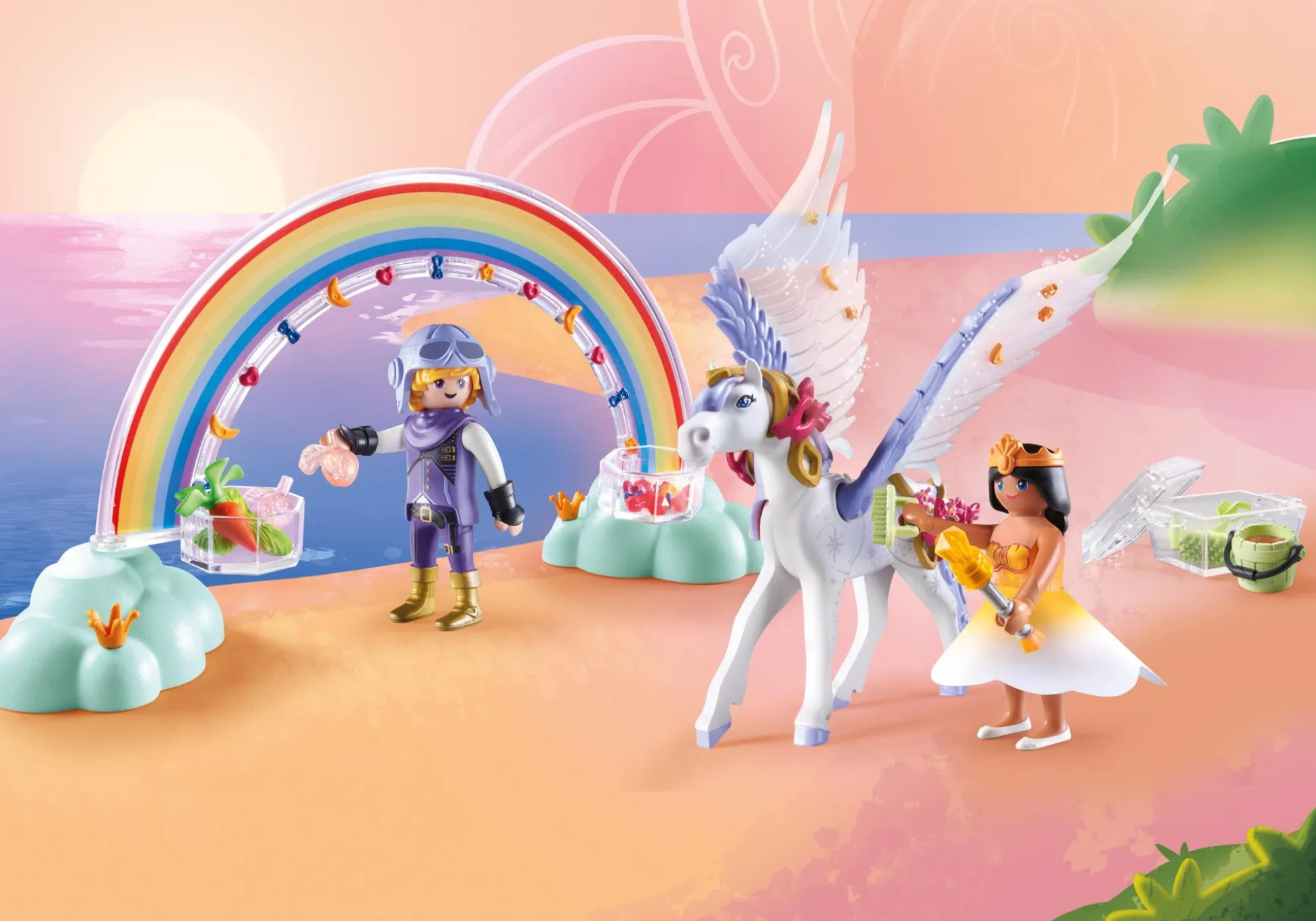 Les Princesses|Imaginaire|PLAYMOBIL Maxiplaymo Arc-en-ciel