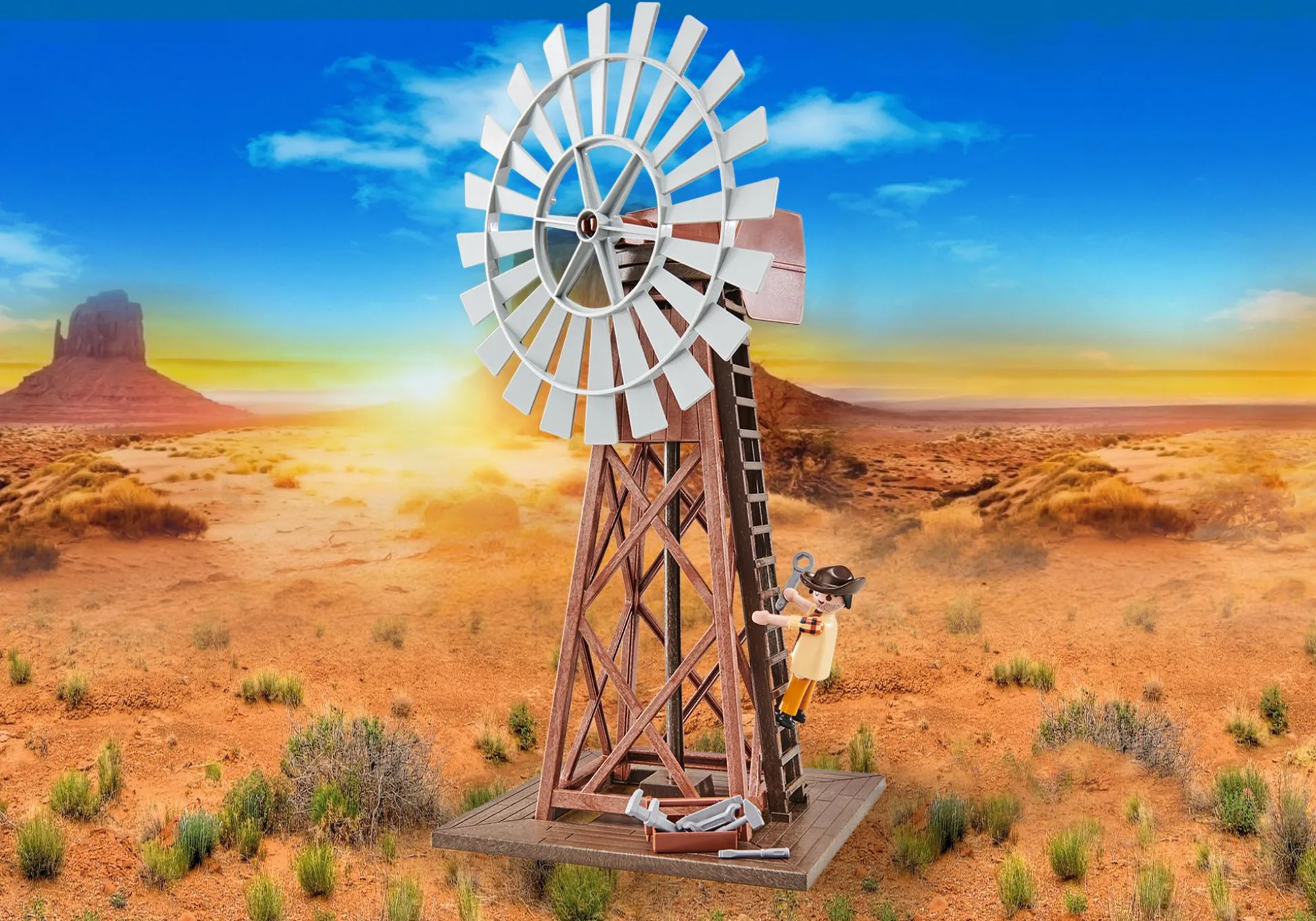 Histoire|Western|PLAYMOBIL Maxiplaymo Ferme du Far-West