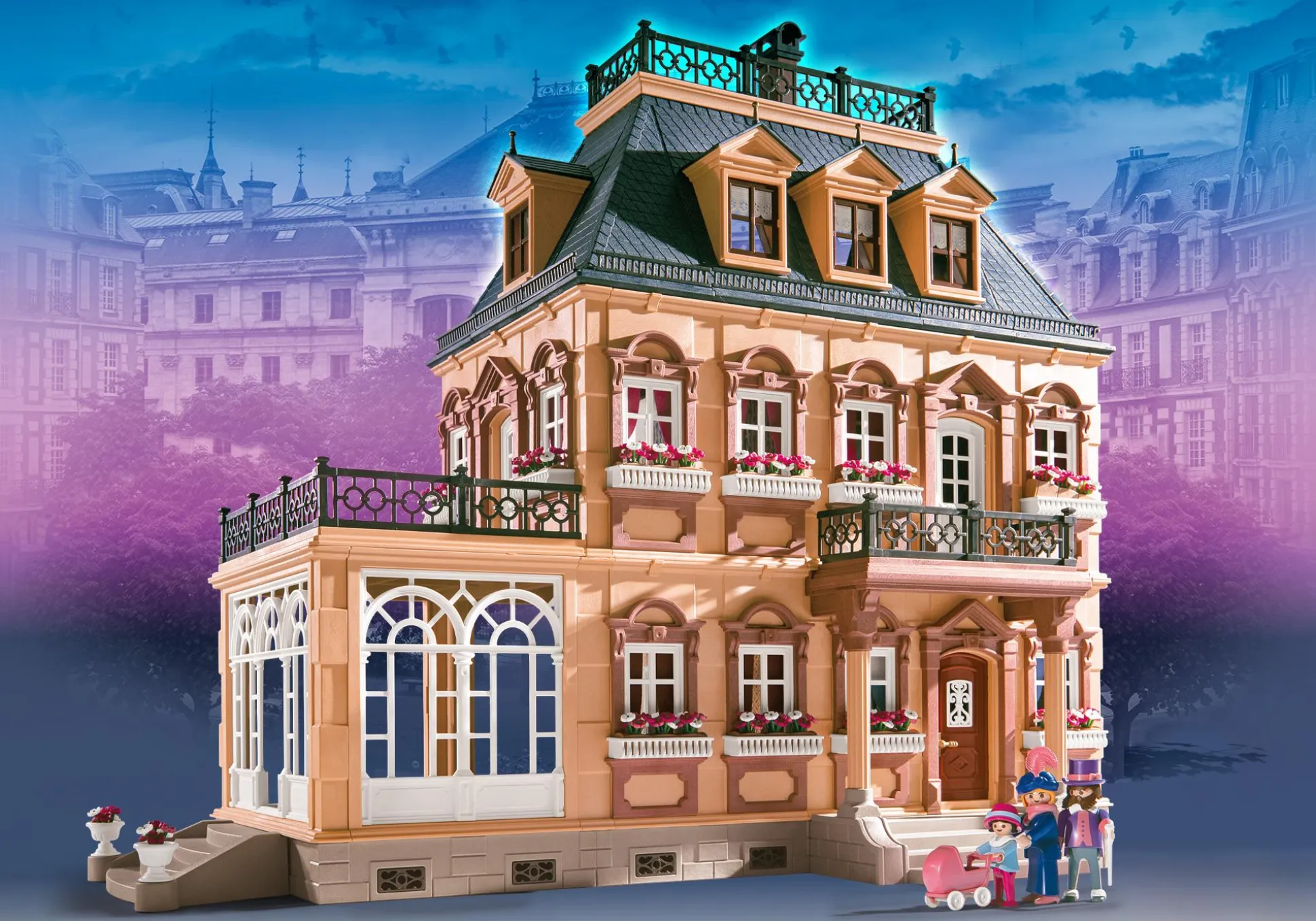 Histoire|Dollhouse|PLAYMOBIL MaxiplaymoMaison Belle Epoque