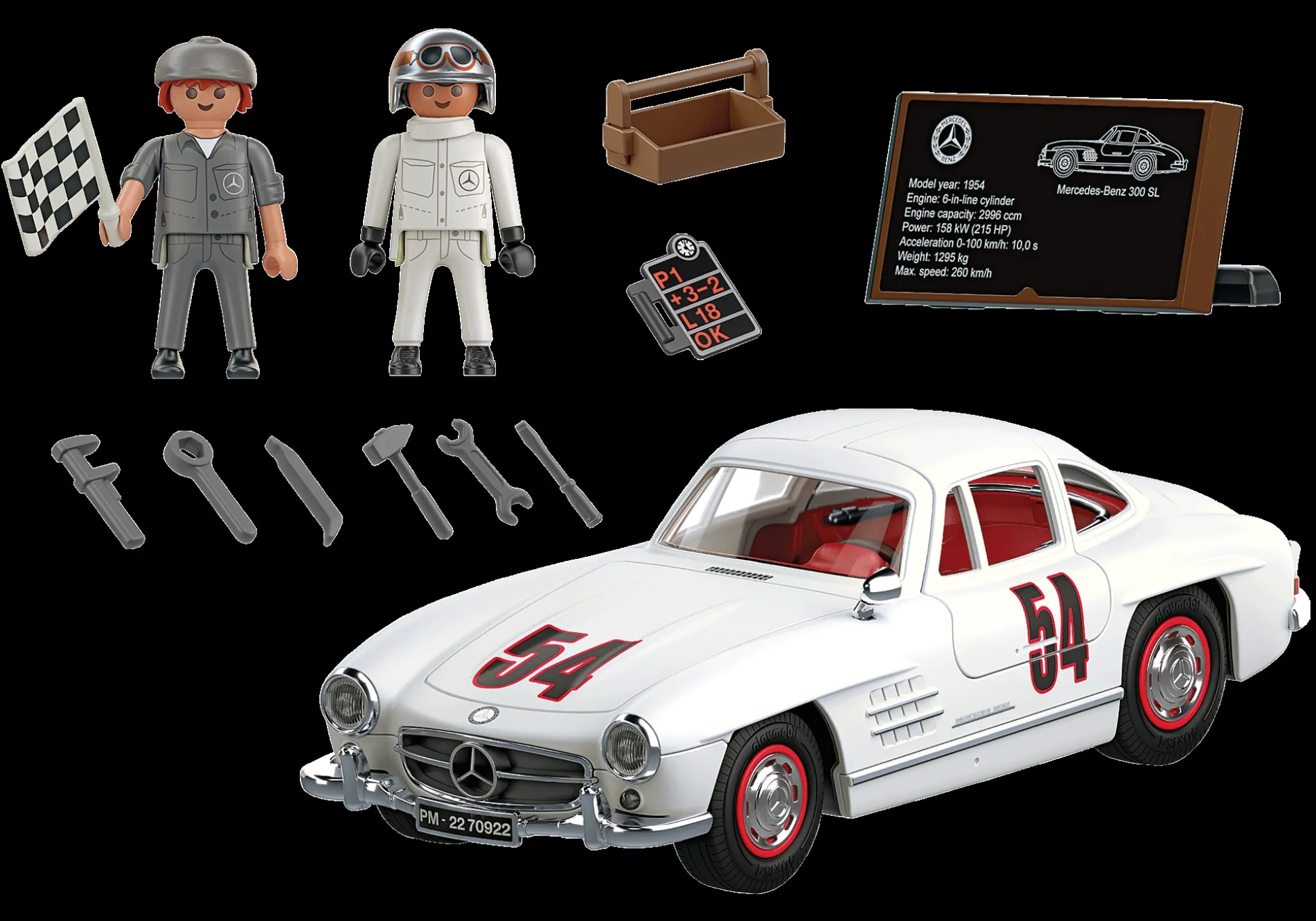Les Voitures|Mercedes Benz|PLAYMOBIL Mercedes-Benz 300 SL