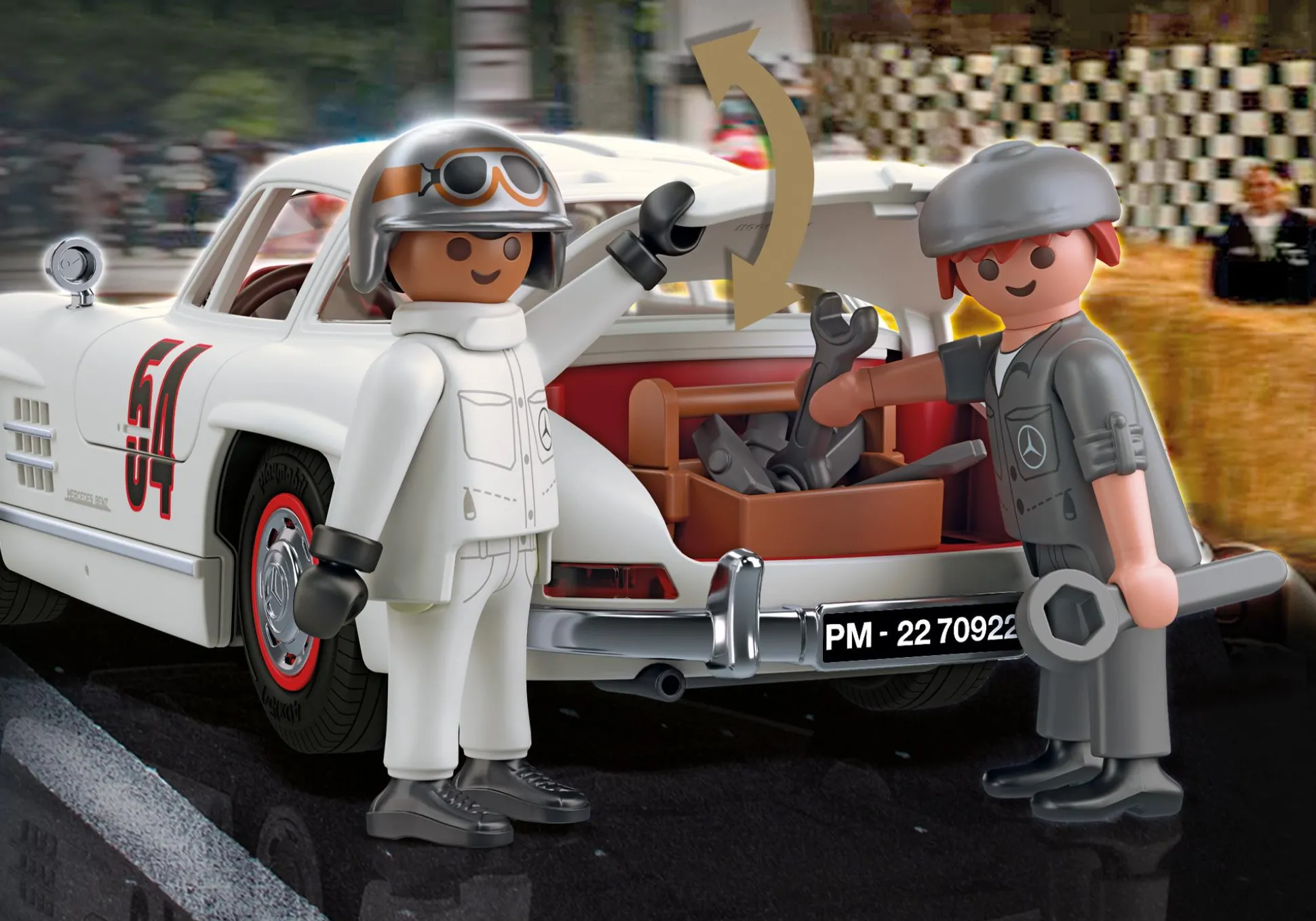 Les Voitures|Mercedes Benz|PLAYMOBIL Mercedes-Benz 300 SL