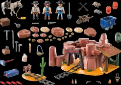 Histoire|Western|PLAYMOBIL Mine d'or du Far-West