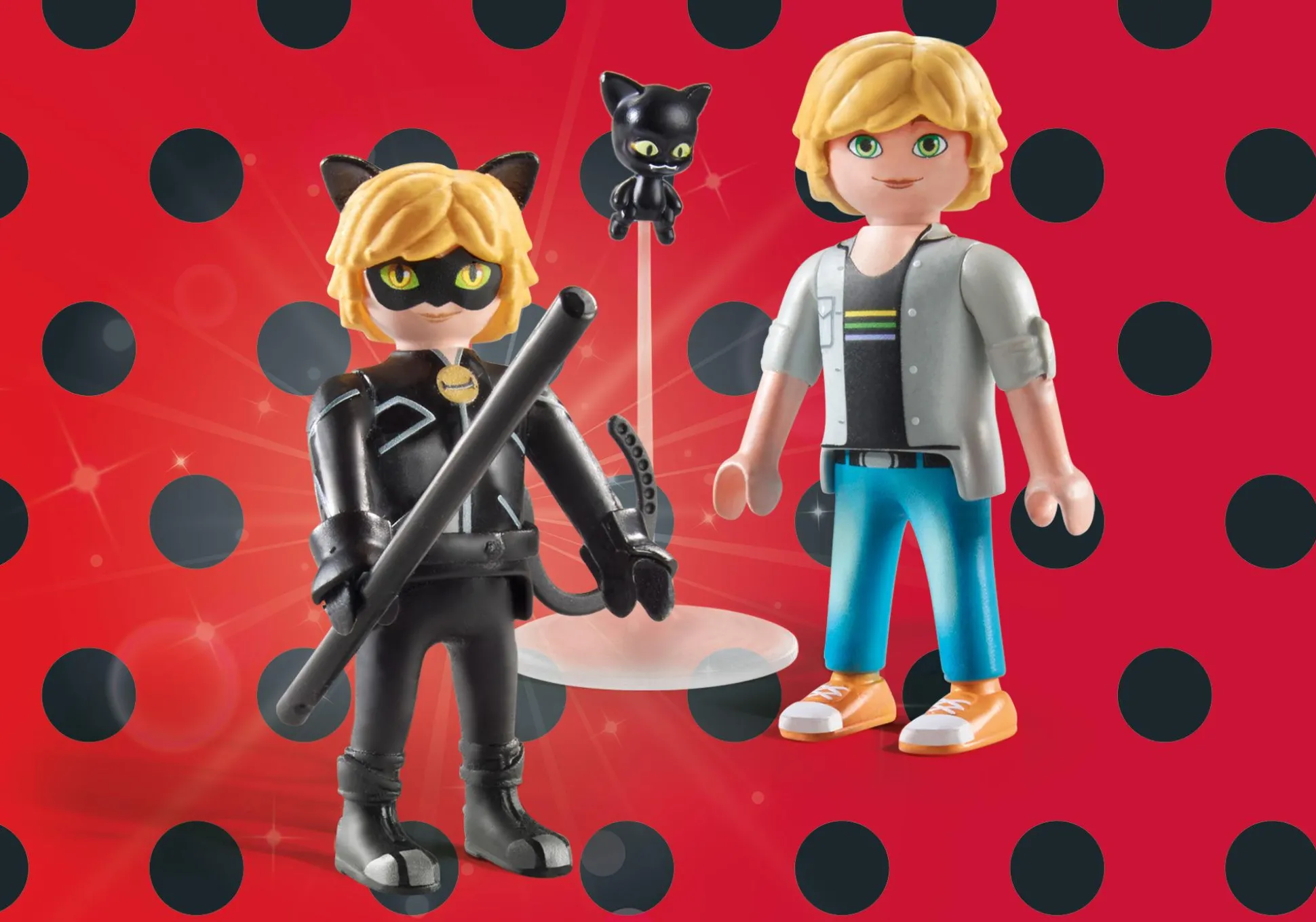 Films Et Séries|PLAYMOBIL Miraculous : Adrien & Chat Noir