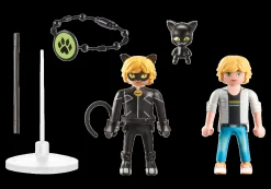 Films Et Séries|PLAYMOBIL Miraculous : Adrien & Chat Noir