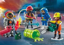 Héros Du Quotidien|Action & Aventure|PLAYMOBIL My Figures : métiers à risque