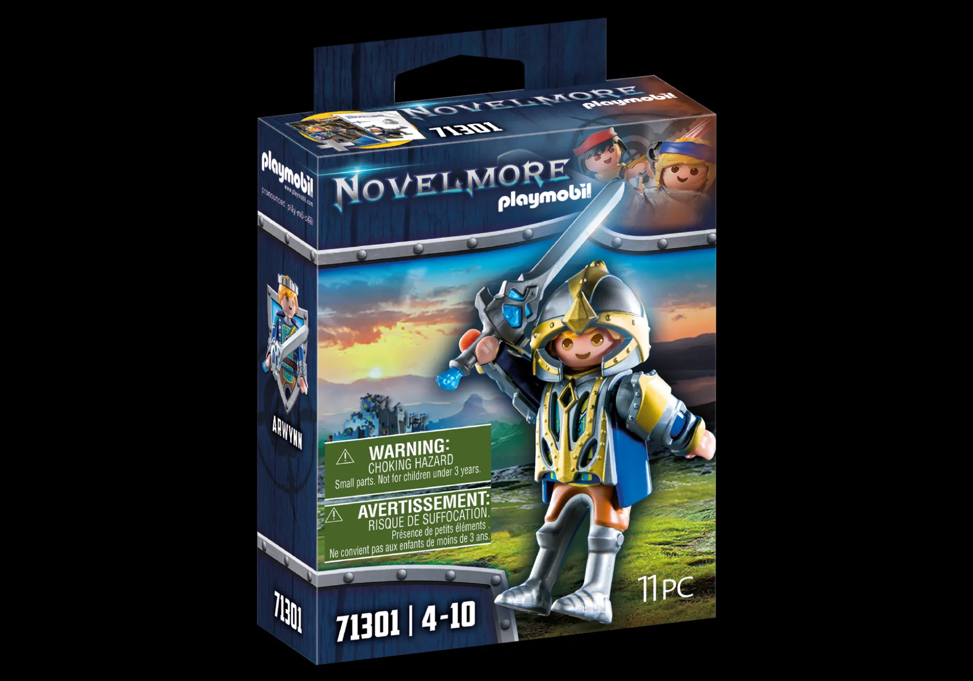 Action & Aventure|Imaginaire|PLAYMOBIL Novelmore - Arwynn avec l'Invincibus