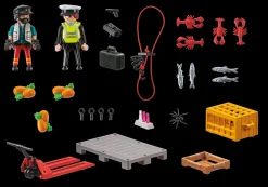 Action & Aventure|Action Heroes|PLAYMOBIL Ouvrier et douanière