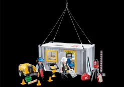 Action & Aventure|Action Heroes|PLAYMOBIL Ouvriers et container