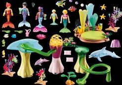 Imaginaire|PLAYMOBIL Pavillon de corail avec dôme lumineux