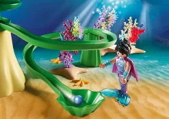 Imaginaire|PLAYMOBIL Pavillon de corail avec dôme lumineux