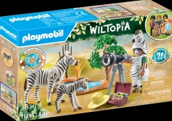 Les Animaux|PLAYMOBIL Photographe avec déguisement et zèbres