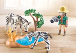 Les Animaux|PLAYMOBIL Photographe avec déguisement et zèbres