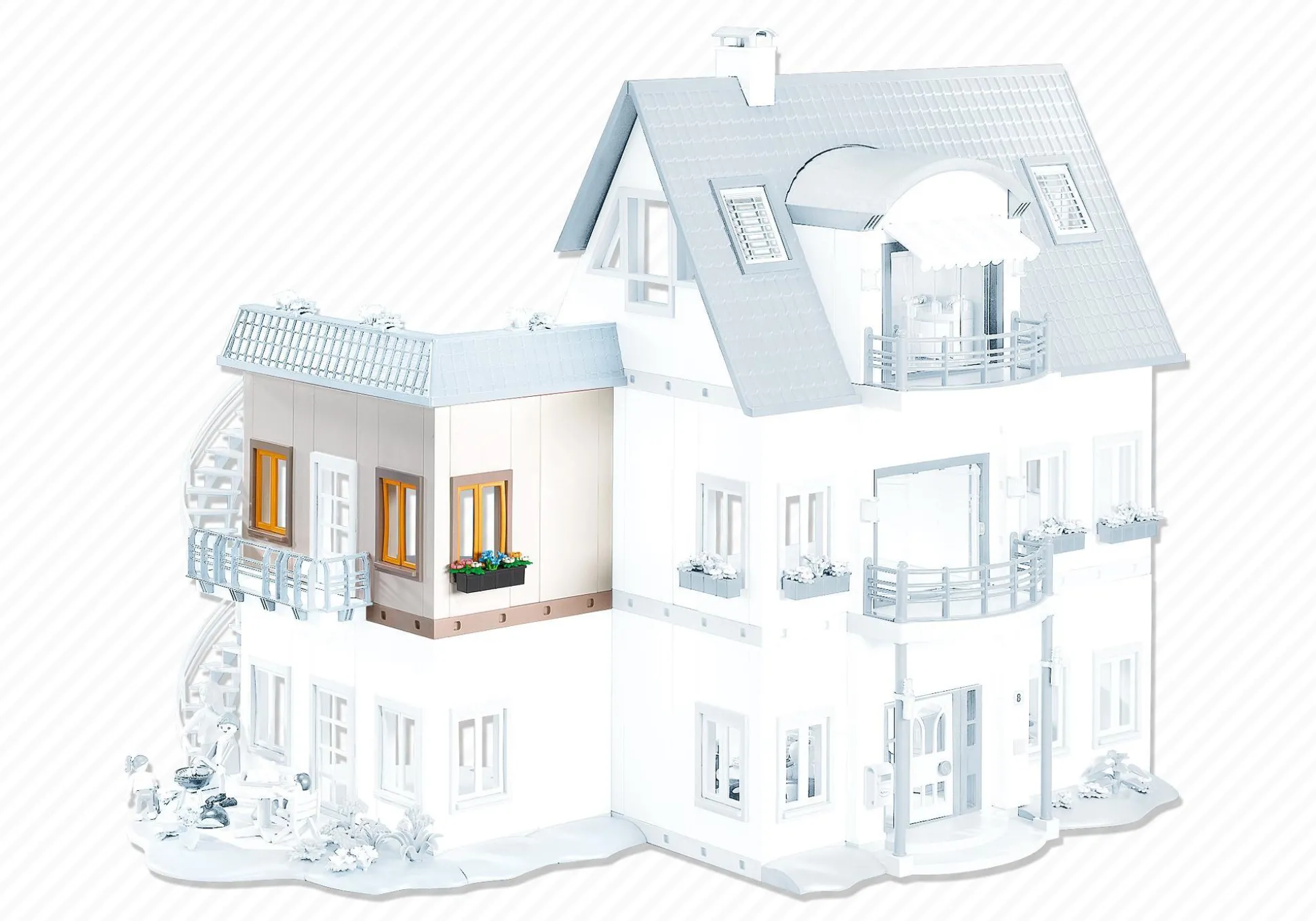 La Vie Quotidienne|My Life|PLAYMOBIL Pièce d`étage supplémentaire pour villa moderne C