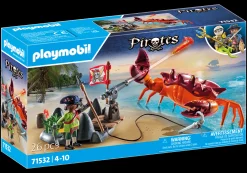 Imaginaire|Action & Aventure|PLAYMOBIL Pirate et crabe géant