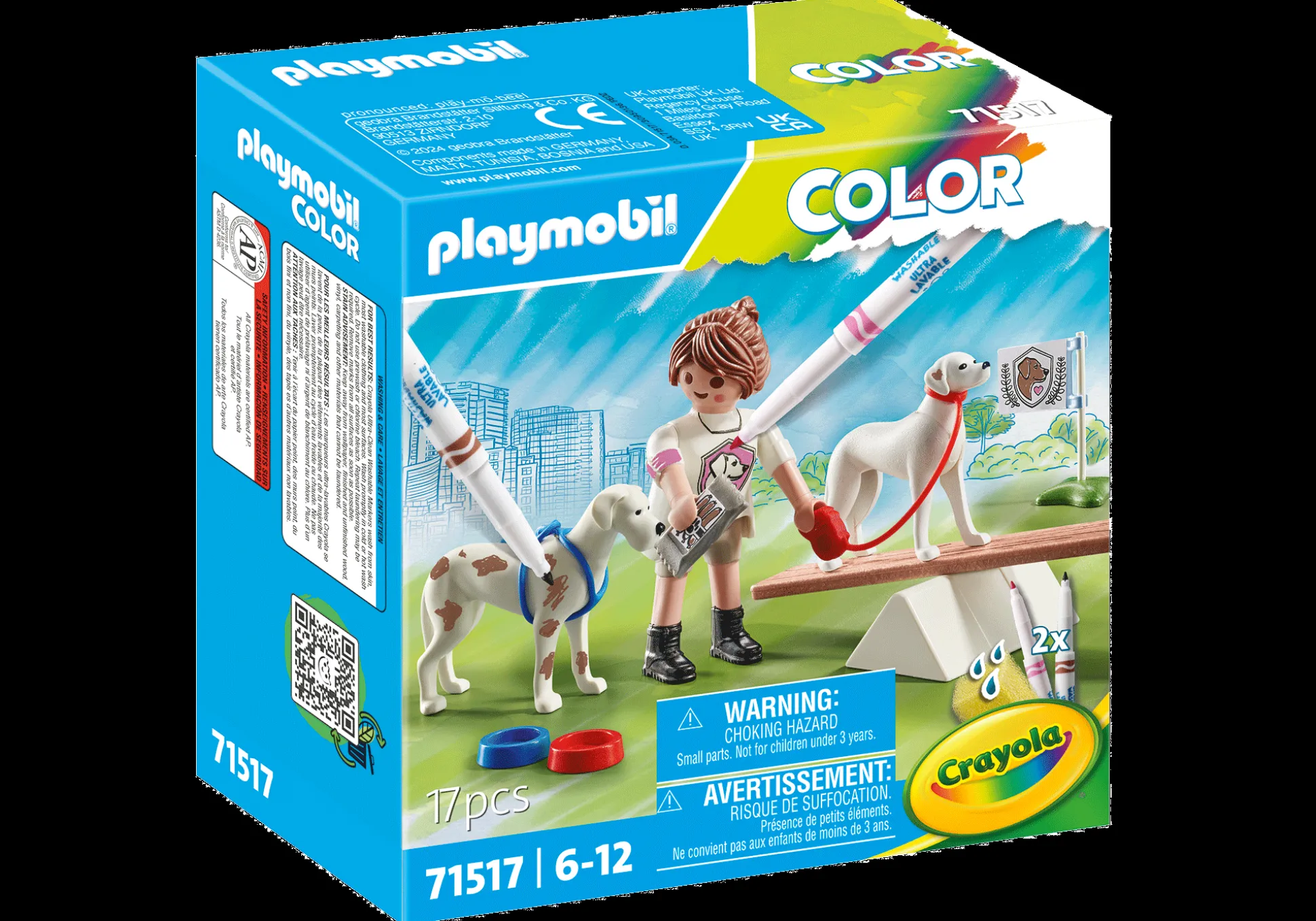 La Vie Quotidienne|PLAYMOBIL Color : Educatrice avec chiens