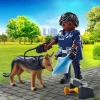 Héros Du Quotidien|Action & Aventure|PLAYMOBIL Policier avec chien de détection