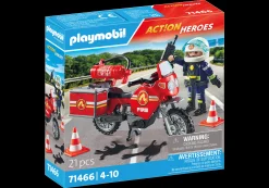 Héros Du Quotidien|Action & Aventure|PLAYMOBIL Pompier et moto
