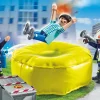 Héros Du Quotidien|Action & Aventure|PLAYMOBIL Pompiers avec coussin de sauvetage