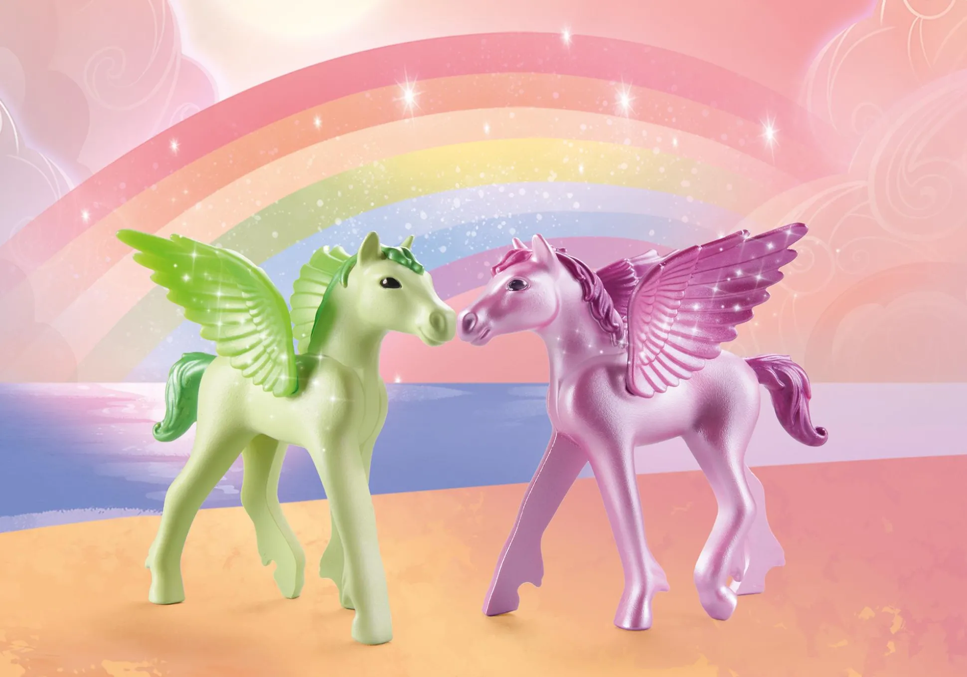 Les Princesses|Imaginaire|PLAYMOBIL Princesse et poulains ailés
