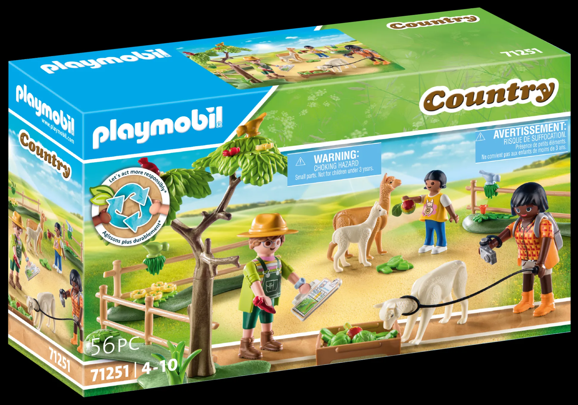 La Vie Quotidienne|Les Animaux|PLAYMOBIL Randonneurs et alpagas