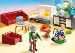 La Vie Quotidienne|Dollhouse|PLAYMOBIL Salon avec cheminée