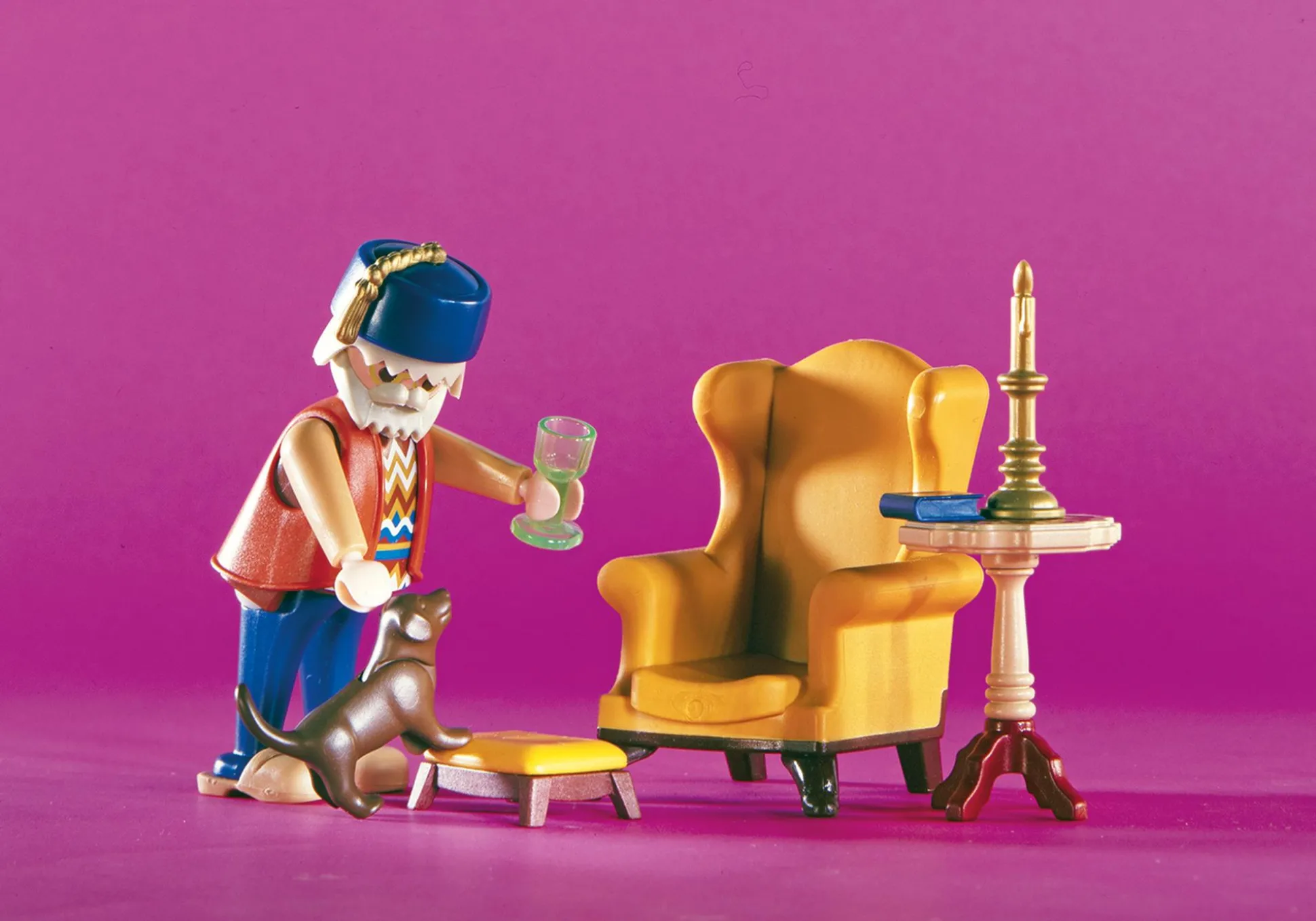 Histoire|Dollhouse|PLAYMOBIL Salon avec cheminée