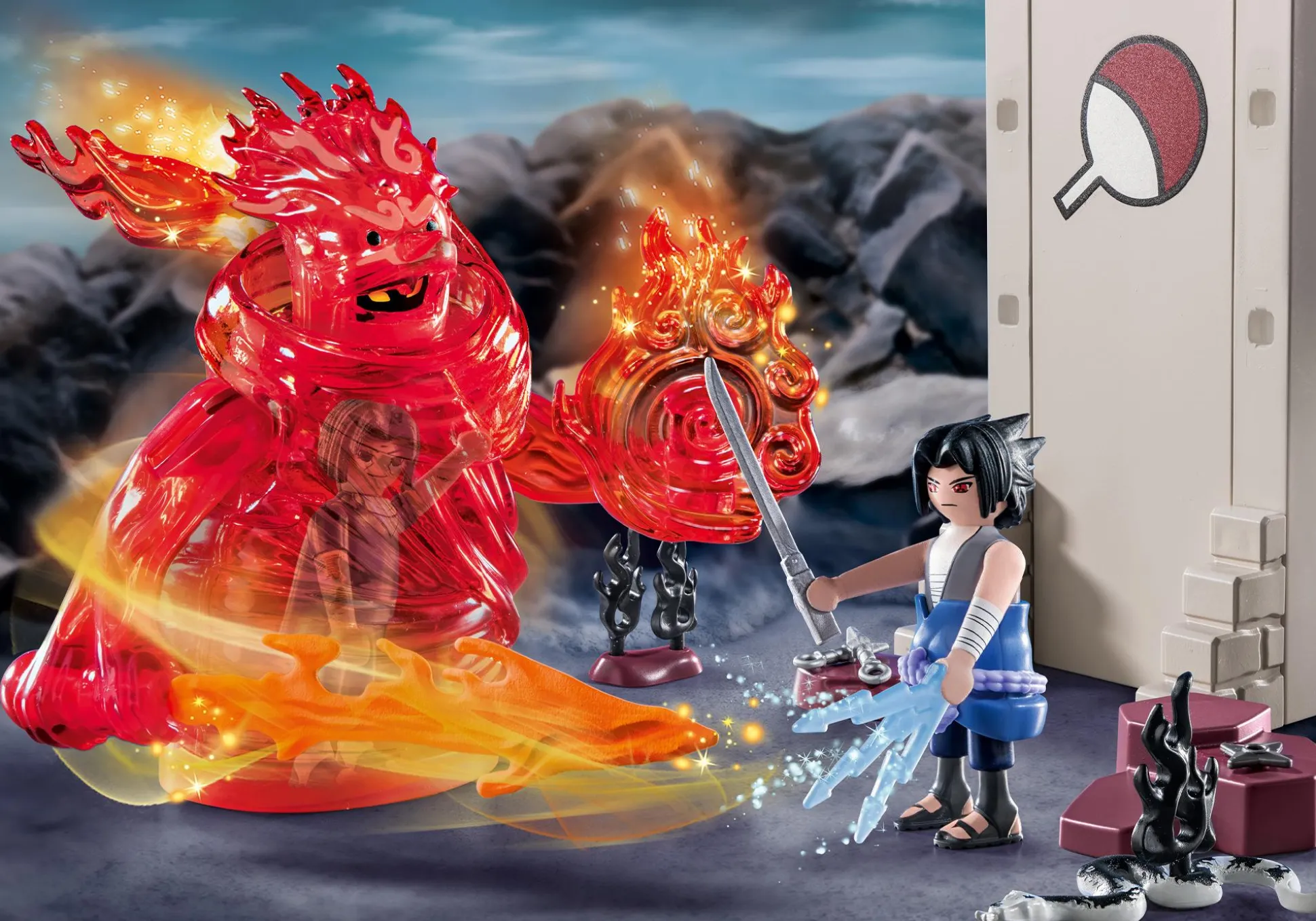 Films Et Séries|PLAYMOBIL Sasuke vs. Itachi
