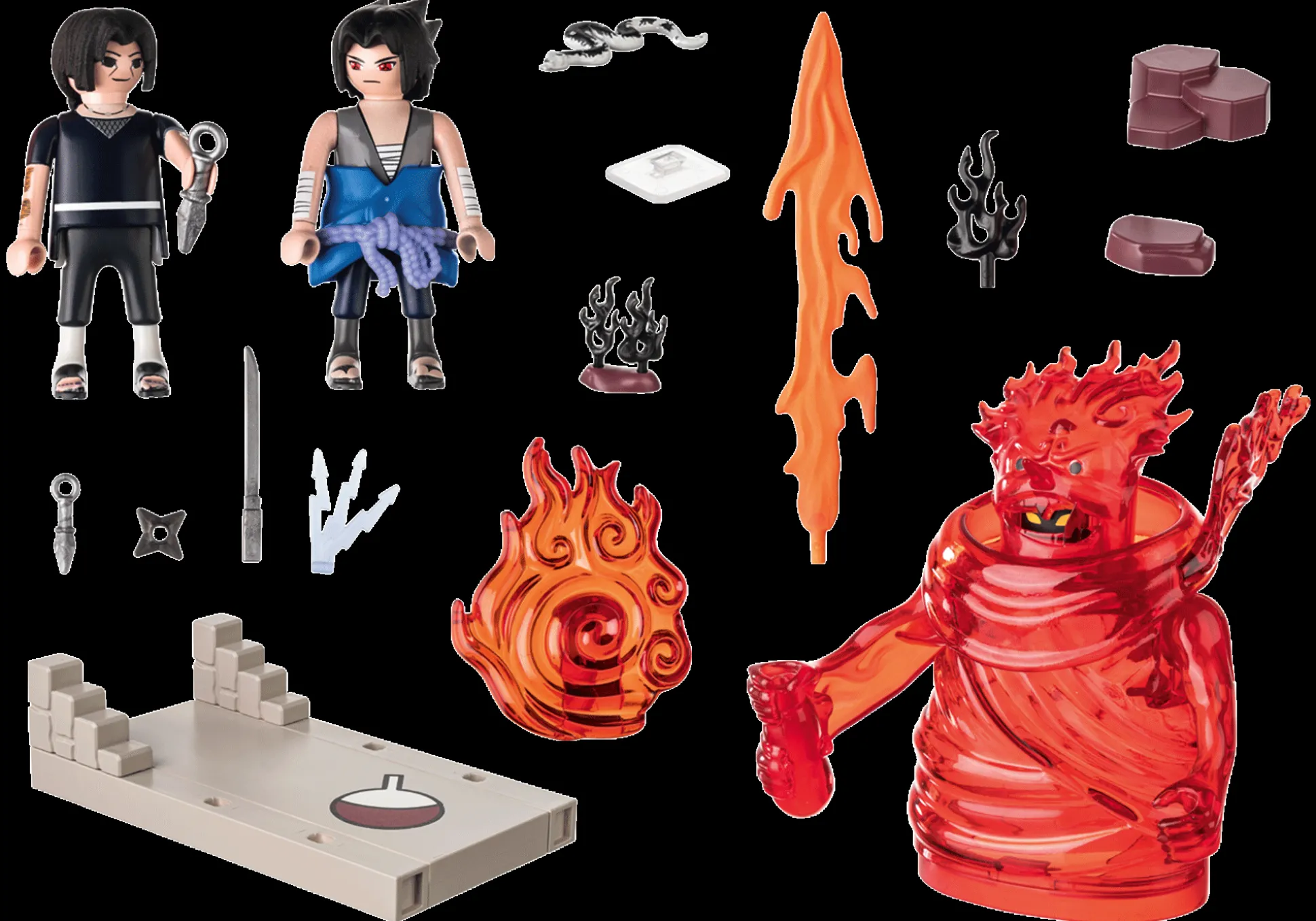 Films Et Séries|PLAYMOBIL Sasuke vs. Itachi