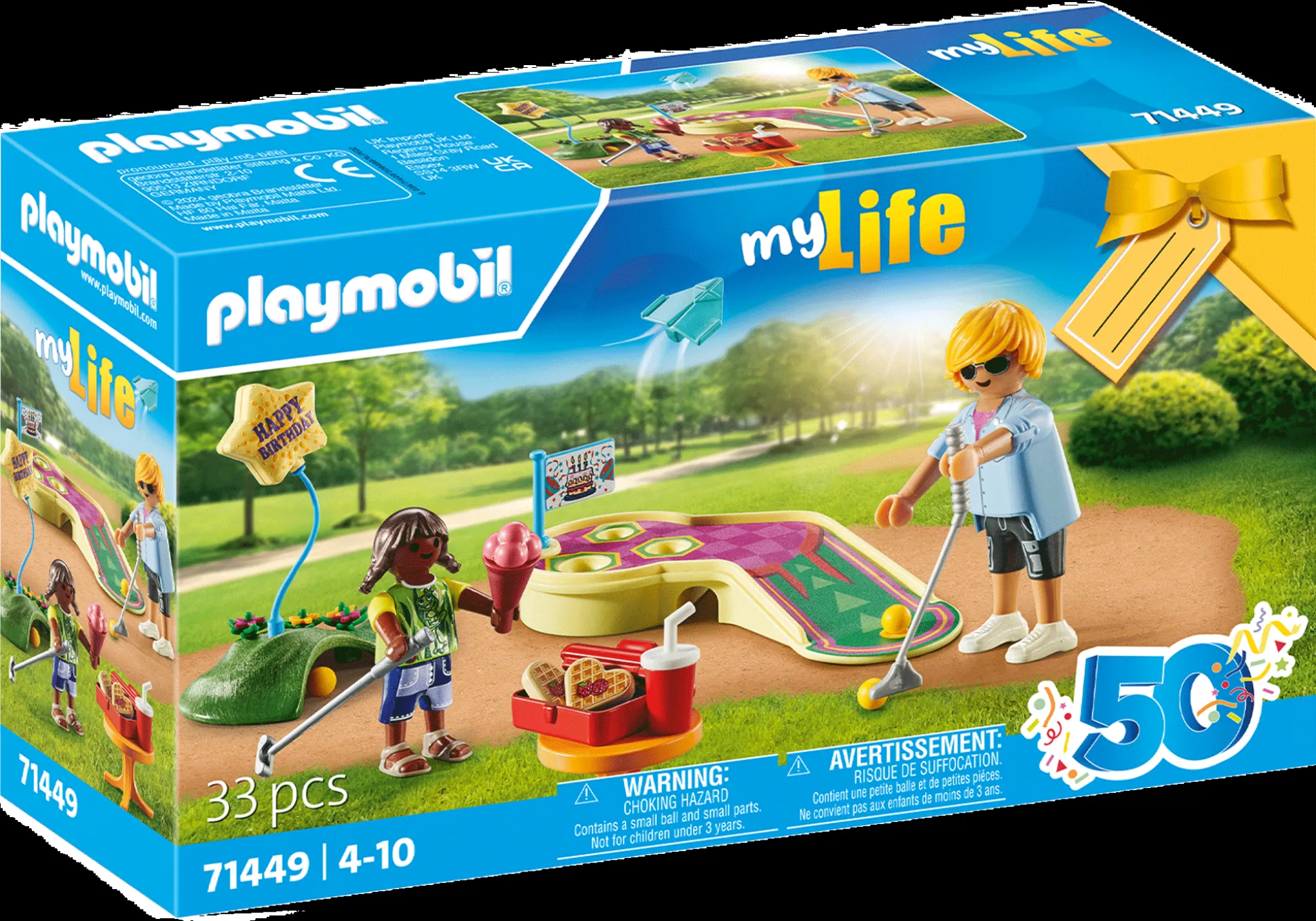 La Vie Quotidienne|Anniversaire|PLAYMOBIL Set cadeau : Mini golf