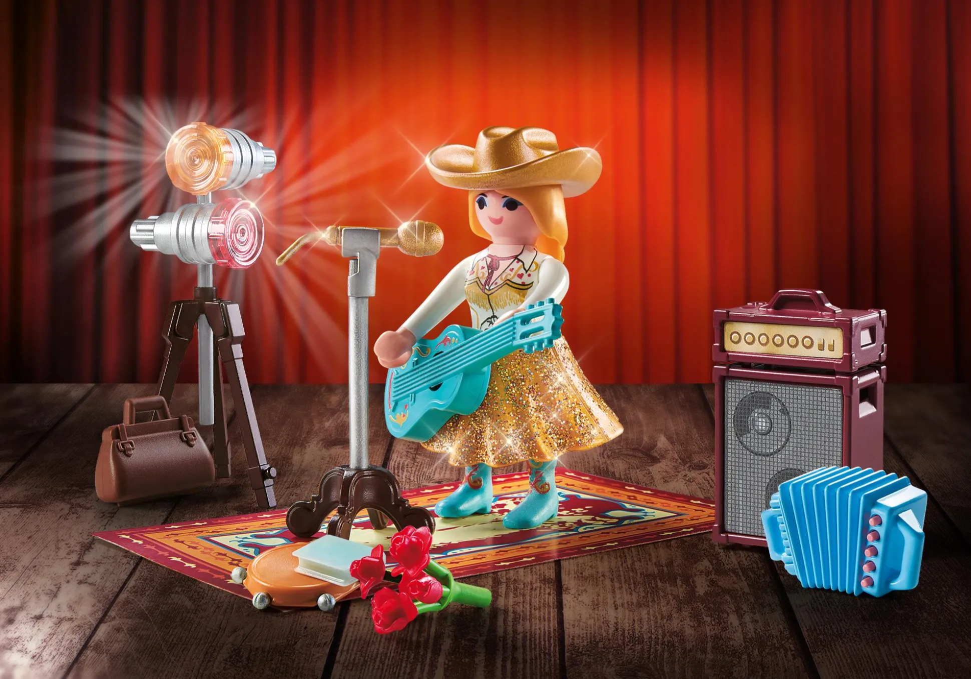 La Vie Quotidienne|My Life|PLAYMOBIL Set cadeau Chanteuse de country