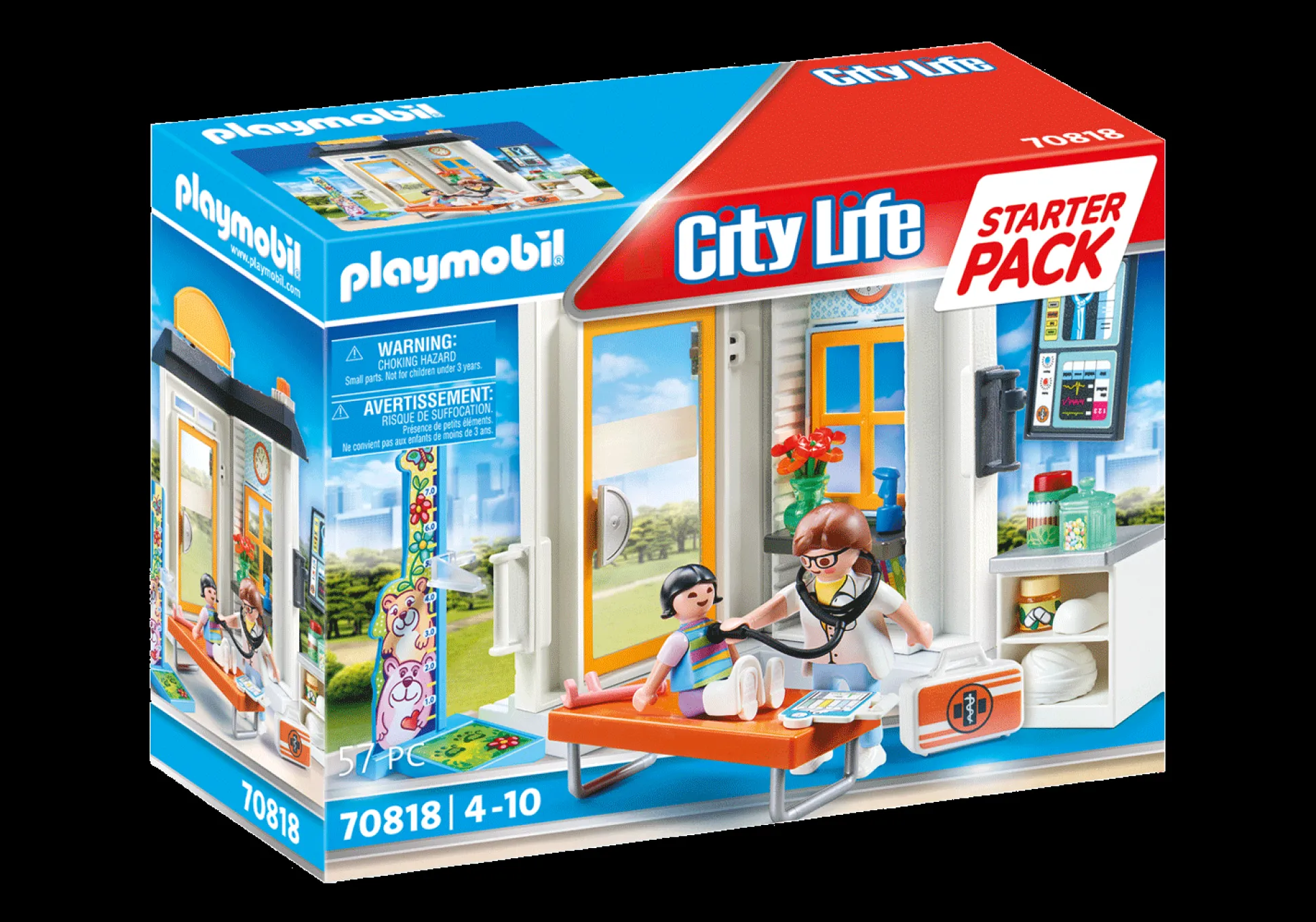 La Vie Quotidienne|My Life|PLAYMOBIL Starter Pack Cabinet de pédiatre