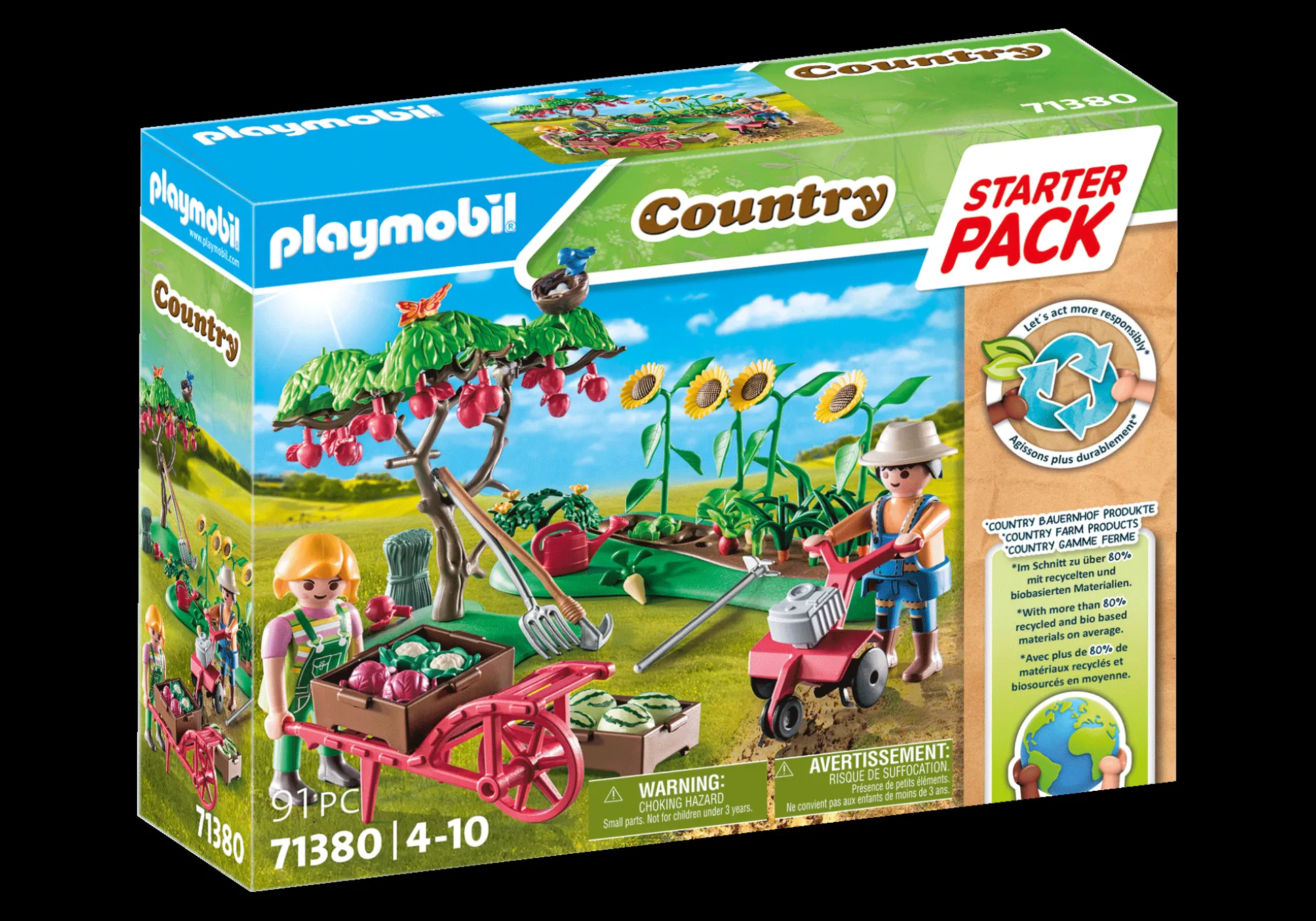 La Vie Quotidienne|Les Animaux|PLAYMOBIL Starter Pack Jardin potager